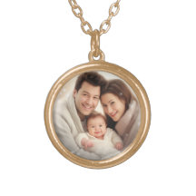 Foto personalizado Collar de oro