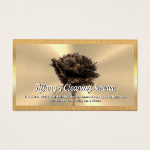 Dorado metalizado   Feather Duster