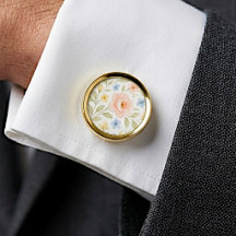 Gemelos Elegantes y Chic con Arte Floral Pastel