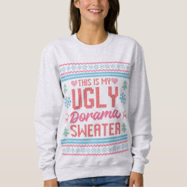 Dorama Ugly Navidades Sweater Knit Style