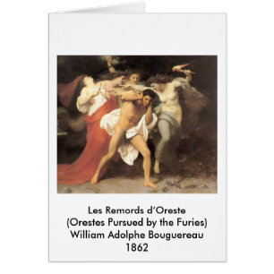 D'Oreste de Bouguereau - de Les Remords