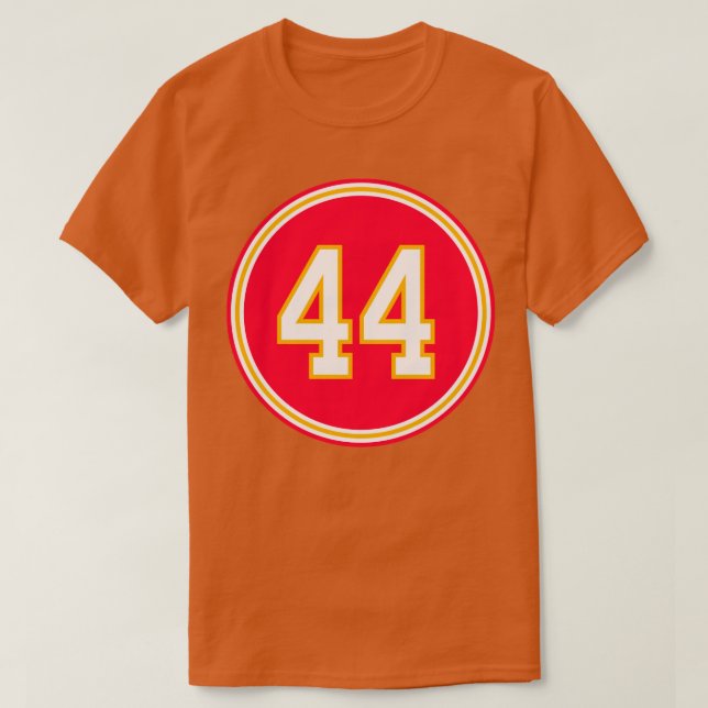 Dorian ODaniel Number 44 Jersey Kansas City Chiefs (Diseño del anverso)