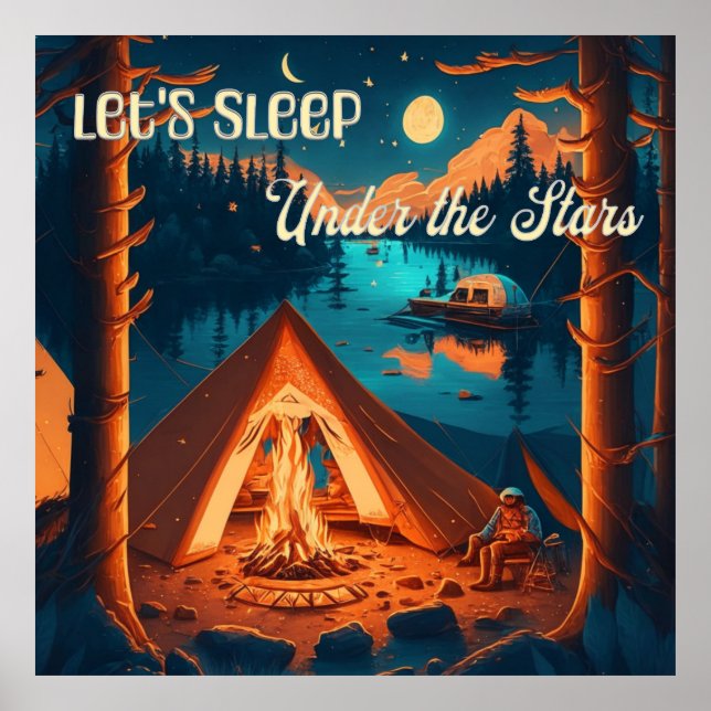 Dormamos bajo las estrellas | Arte Temático De Cam (Frente)