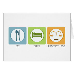 Dormir, practicar la ley
