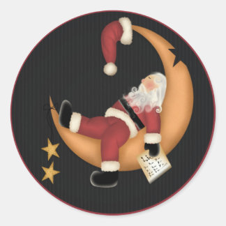 Dormir Santa 2 - Pegatinas de vacaciones