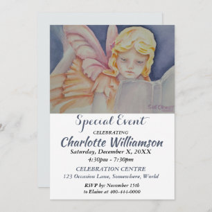 DORMIR SOBRE INVITACIÓN DE EVENTO FIESTA