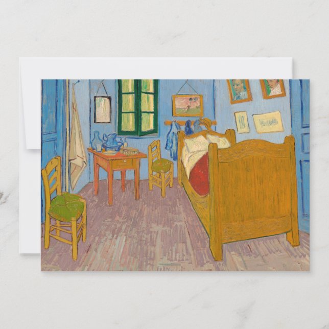 Dormitorio en Arles | Vincent van Gogh (Anverso)