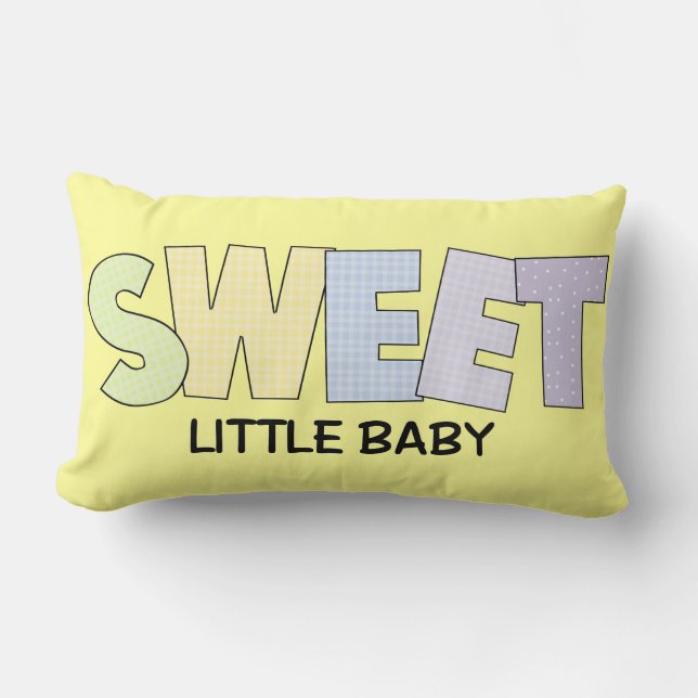 Dormitorio para bebés dulce o almohada de guarderí (Anverso)