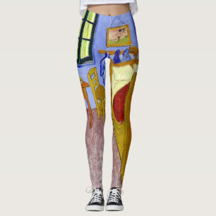 Dormitorio Van Gogh en Arles Leggings
