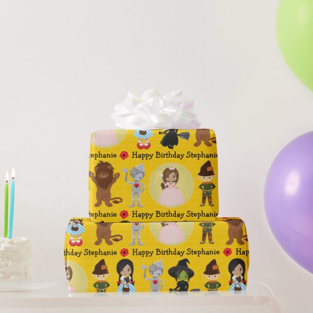 Dorothy multicultural de OZ envolver papel (Regalos de fiesta)