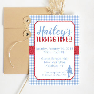 Dorothy Wizard de Oz Birthday Invitación