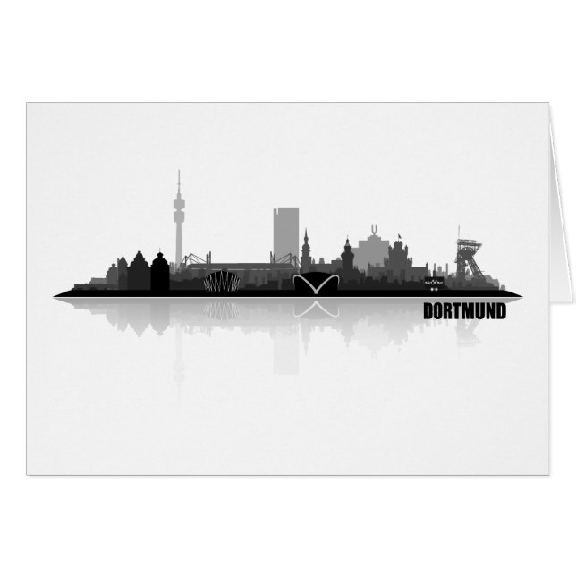 Dortmund City horizonte (Anverso (Horizontal))