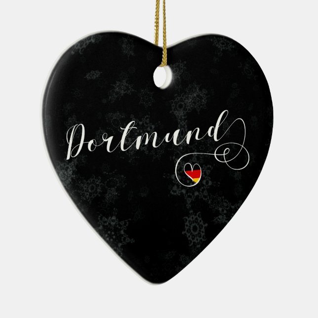 Dortmund Heart, Ornamento de Árbol de Navidad, Ale (Derecha)