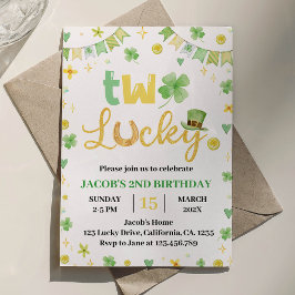 Dos afortunadas invitaciones de cumpleaños por el