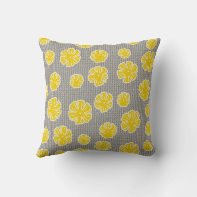 Dos almohadas de lanzamiento de diseño (Reverso)