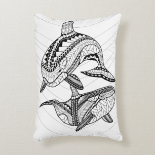 Dos almohadas orcas de color para adultos