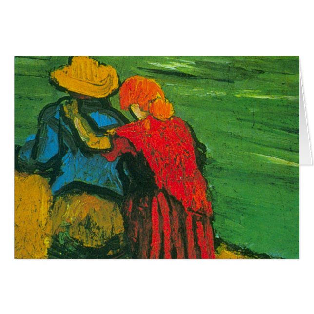 Dos amantes de Vincent van Gogh (Anverso (Horizontal))