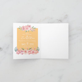 Dos anillos Guardar la invitación a la boda de fec