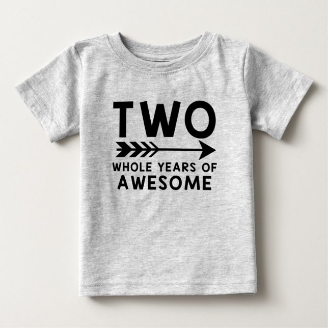 Dos años enteros de magnífica camisa (Anverso)