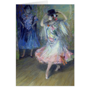 Dos bailarines españoles, 1852