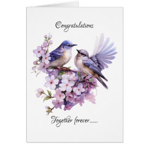 Dos Bluebirds Love Boda