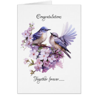 Dos Bluebirds Love Boda