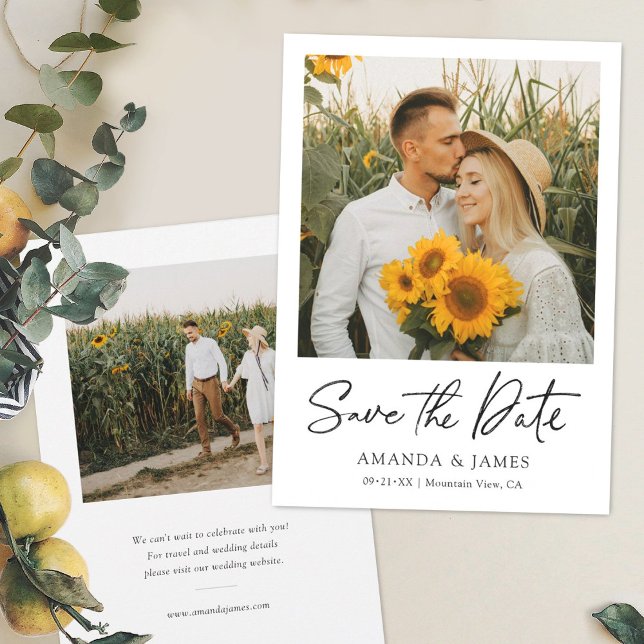 Dos bodas de fotos Guardar la plantilla de invitac (Subido por el creador)