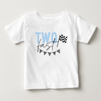Dos camisetas de cumpleaños de Racecar Rápido