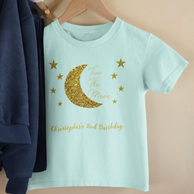 Dos camisetas de cumpleaños número 2 de la luna (Subido por el creador)