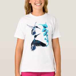 Dos camisetas de Hummingbirds azules