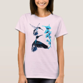 Dos camisetas de Hummingbirds azules