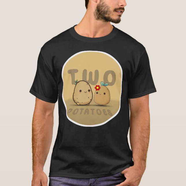 Dos camisetas de papa (Anverso)