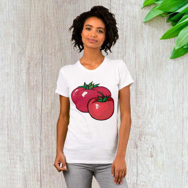 Dos camisetas de tomates rojos (Subido por el creador)