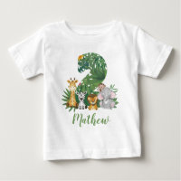 Dos camisetas salvajes de Safari de la Selva del S