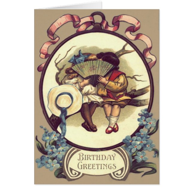 Dos Chicas Chateando En Un Árbol (Frente)