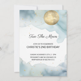 Dos Chicas de la invitación al cumpleaños de la lu