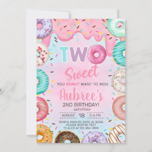 Dos chicas dulces segundo, segunda invitación de c