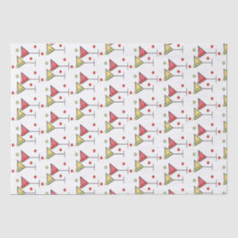 Dos cócteles - Papel Tejido