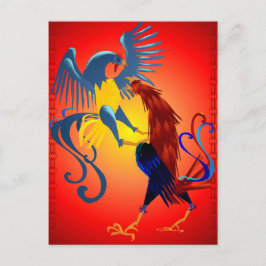 Dos coloridas galerías de combate postales