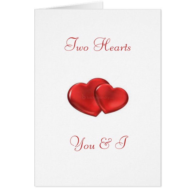 dos corazones (Frente)