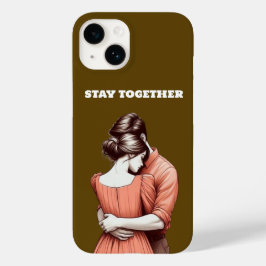 Dos corazones conectados| Funda de diseño "Stay To