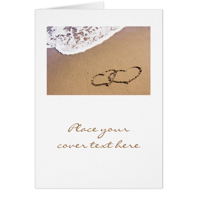 Dos Corazones En La Arena (Frente)