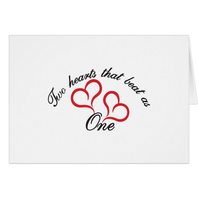 Dos corazones que batieron como uno (Anverso (Horizontal))