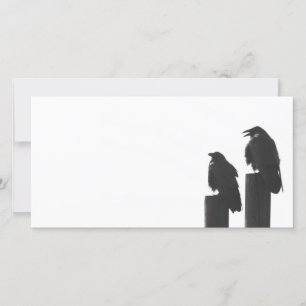 Dos cuervos en los posts