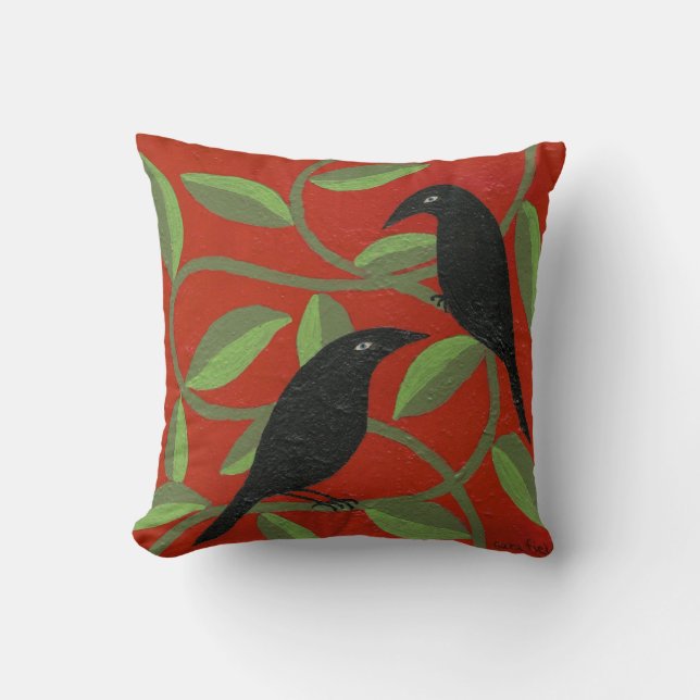 Dos cuervos para la almohada de la alegría (Anverso)