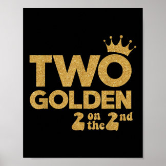 Dos Decoraciones De Cumpleaños De Oro 2 En El Segu