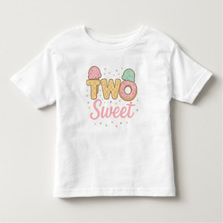 DOS DULCE - Camiseta para el segundo cumpleaños pa