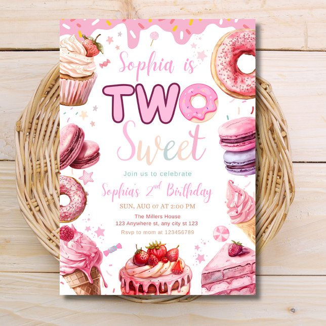 Dos dulces invitaciones de cumpleaños, un niño Chi (Subido por el creador)