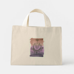 Dos estados de ánimo en una bolsa - Flores en el D