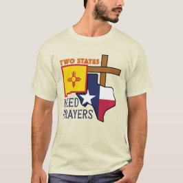 Dos Estados necesitan camiseta de oraciones